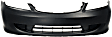 2005 Honda Civic - 4-Piece Kit Front Primed Bumper Cover, Except Hybrid Model, Sedan, Includes (1) Bumper Cover, (2) Fender, and (1) Grille