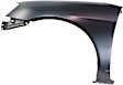 2003 Honda Civic - 5-Piece Kit Factory Style Hood, Steel, Primed, Sedan,  Includes (1) Bumper Cover, (1) Fender, (1) Headlight, (1) Hood, and (1) Hood Molding