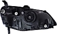 2002 Honda Civic - 4-Piece Kit Factory Style Hood, Steel, Primed, Sedan, Includes (1) Bumper Cover, (2) Headlight, and (1) Hood
