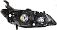 5-Piece Kit Driver and Passenger Side Halogen Headlight, Without bulb(s), OE Replacement, Includes (1) Bumper Cover, (2) Headlight and (2) Fender