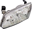2000 Toyota Camry - 3-Piece Kit Factory Style Hood, USA Built Vehicle, Steel, Primed, Includes (2) Headlight and (1) Hood