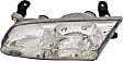 2000 Toyota Camry - 3-Piece Kit Factory Style Hood, USA Built Vehicle, Steel, Primed, Includes (2) Headlight and (1) Hood