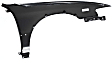 4-Piece Kit Driver Side Halogen Headlight, With bulb(s), OE Replacement, Includes (1) Fender, (1) Fender Liner, (1) Turn Signal Light and (1) Headlight