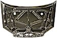 3-Piece Kit Factory Style Hood, Coupe, Steel, Primed, Includes (2) Headlight and (1) Hood