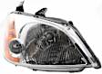 3-Piece Kit Passenger Side Halogen Headlight, With bulb(s), OE Replacement, Sedan, Includes (1) Headlight, (1) Fender and (1) Fender Liner