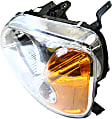 3-Piece Kit Driver Side Halogen Headlight, Without bulb(s), OE Replacement, Coupe, Includes (1) Headlight, (1) Fender and (1) Fender Liner