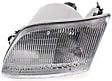 1997-2003 Ford F-150 - 4-Piece Kit Driver and Passenger Side Halogen Headlight, With bulb(s), OE Replacement, Includes (2) Corner Light and (2) Headlight