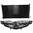 2-Piece Kit, Grille Textured Black, Includes (1) A/C Condenser and (1) Grille Assembly