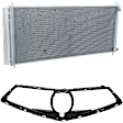 2-Piece Kit, Grille Textured Black, Includes (1) A/C Condenser and (1) Grille Assembly