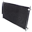 2-Piece Kit, Grille Painted Black, Includes (1) A/C Condenser and (1) Grille Assembly