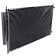 2-Piece Kit, Grille Painted Black, Includes (1) A/C Condenser and (1) Grille Assembly