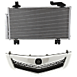 2-Piece Kit, Grille Primed, Includes (1) A/C Condenser and (1) Grille Assembly