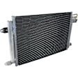 2013 Audi A3 Quattro - 2-Piece Kit Grille, Primed,  Includes (1) A/C Condenser and (1) Grille Assembly