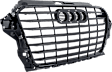 2-Piece Kit, Grille Black, Sedan, Includes (1) A/C Condenser and (1) Grille Shell and Insert