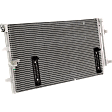 2014 Audi A4 - 2-Piece Kit Grille, Primed,  Includes (1) A/C Condenser and (1) Grille Assembly