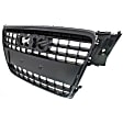 2014 Audi A4 - 2-Piece Kit Grille, Primed,  Includes (1) A/C Condenser and (1) Grille Assembly