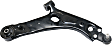 4-Piece Kit Front, Driver and Passenger Side, Lower Control Arm Kit, Includes (2) Control Arm and (2) Tie Rod End