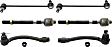 6-Piece Kit Front Suspension Kit, Includes (2) Sway Bar Link and (4) Tie Rod End