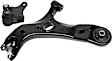 2-Piece Kit Front, Driver Side, Lower Control Arm Kit, Includes (1) Ball Joint and (1) Control Arm