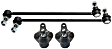 4-Piece Kit Front Suspension Kit, Includes (2) Ball Joint and (2) Sway Bar Link