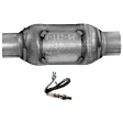 2008 Chevrolet Malibu - 2-Piece Kit Catalytic Converter, 3.6L 6Cyl, CARB and Federal EPA Standards, 50-state Legal, EO# D-182-4, EFN # 8Gmxb0148,  Includes (1) Catalytic Converter and (1) Oxygen Sensor
