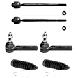 2009 Chevrolet Suburban 1500 - 6-Piece Kit Front, Driver and Passenger Side Suspension Kit, For Models With 1/2 Ton Steering Gear,  Includes (2) Steering Rack Boot and (4) Tie Rod End