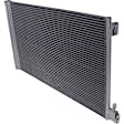 2-Piece Kit, Grille Chrome Shell with Painted Black Insert, Includes (1) A/C Condenser and (1) Grille Assembly