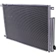 2-Piece Kit, Grille Chrome Shell with Painted Silver Gray Insert, Includes (1) A/C Condenser and (1) Grille Assembly