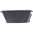2-Piece Kit, Grille Chrome Shell with Painted Silver Gray Insert, Includes (1) A/C Condenser and (1) Grille Assembly