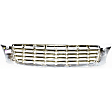 2-Piece Kit, Grille Chrome Shell with Painted Gray Insert, Includes (1) A/C Condenser and (1) Grille Assembly