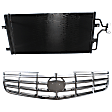 2-Piece Kit, Grille Chrome, For Models Without Adaptive Cruise Control, Includes (1) A/C Condenser and (1) Grille Assembly