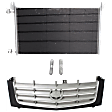 2003 Cadillac Escalade EXT - 2-Piece Kit Grille, Paintable,  Includes (1) A/C Condenser and (1) Grille Assembly