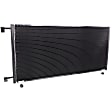 2-Piece Kit, Grille Painted Black Shell with Chrome Insert, Includes (1) A/C Condenser and (1) Grille Assembly