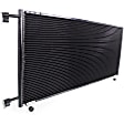 2-Piece Kit, Grille Painted Black Shell with Chrome Insert, Includes (1) A/C Condenser and (1) Grille Assembly