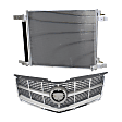 2-Piece Kit, Grille Gray, For Models Without Pre-Collision System, Includes (1) A/C Condenser and (1) Grille Assembly