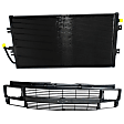 2-Piece Kit, Grille Painted Gray, Includes (1) A/C Condenser and (1) Grille Assembly
