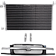 2-Piece Kit, Grille Painted Black, For Models with Body Cladding, Includes (1) A/C Condenser and (1) Grille Assembly