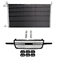2-Piece Kit, Grille Textured Black, Without Dale Earnhardt Package, Includes (1) A/C Condenser and (1) Grille Assembly