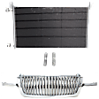 2-Piece Kit, Grille Chrome, Includes (1) A/C Condenser and (1) Grille Assembly