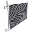 2-Piece Kit, Grille Chrome Shell with Painted Gray Insert, For Models With Off Road Package, Includes (1) A/C Condenser and (1) Grille Assembly