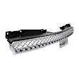 2007-2014 Chevrolet Suburban 1500 - 2-Piece Kit, Grille Chrome, Includes (1) A/C Condenser and (1) Grille Assembly