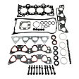 2-Piece Kit Head Gasket Set, Includes (1) Cylinder Head Gasket and (1) Cylinder Head Bolt