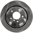 2014 BMW X1 - 2-Wheel Set Rear Brake Disc and Pad Kit, Plain Surface, 5 Lugs, 299.72 mm, Semi-metallic, 2.0L 4Cyl, Includes (2) Disc, (2) Pad Sensor, and (1) Pad Set