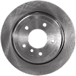 2014 BMW X1 - 2-Wheel Set Rear Brake Disc and Pad Kit, Plain Surface, 5 Lugs, 299.72 mm, Semi-metallic, 2.0L 4Cyl, Includes (2) Disc, (2) Pad Sensor, and (1) Pad Set