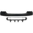 2005 Ford F-150 - 2-Piece Kit Front, Upper Primed Bumper Cover, For Models with Wheel Opening Moldings, Includes (1) Bumper Cover and (1) Bumper Grille