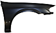 5-Piece Kit, Front Primed Bumper Cover, Includes (1) Bumper Cover, (2) Fender, and (2) Headlight