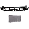 2-Piece Kit, Upper Grille Paintable, Includes (1) A/C Condenser and (1) Grille Assembly