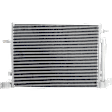2017 Chevrolet Camaro - 2-Piece Kit Upper Grille, Textured Shell and Insert,  For Models With Standard Duty Cooling, Convertible,  Includes (1) A/C Condenser and (1) Grille Assembly