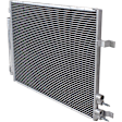 2-Piece Kit, Upper Grille Textured Black, For Models Without Hot Wheels Package, Includes (1) A/C Condenser and (1) Grille Assembly