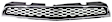 2014 Chevrolet Equinox - 2-Piece Kit Upper Grille Chrome Shell with Painted Black Insert, Includes (1) A/C Condenser and (1) Grille Assembly